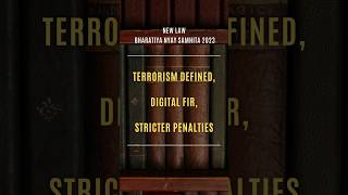 New Legal Reforms Terrorism Define amp Digital Justice  bns [upl. by Itsim94]