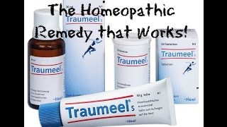 Homeopathic Remedy That Works Traumeel [upl. by Annitsirhc]