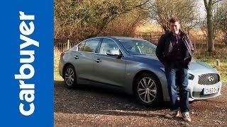 Infiniti Q50 saloon 2014 review  Carbuyer [upl. by Mauer743]