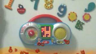 Leapfrog Fridge DJ Magnetic Learning Radio [upl. by Ingeborg]