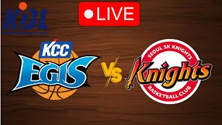 🔴 Live KCC Egis vs Seoul Knights  Live Play By Play Scoreboard [upl. by Morley893]