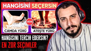 ATABERK DOĞAN HANGİSİNİ TERCİH EDERSİN EN ZOR SEÇİMLER TESTİ ÇÖZÜYOR [upl. by Razid78]