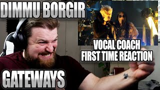 DIMMU BORGIR quotGatewaysquot Metal Vocalist  Vocal Coach reaction amp Analysis [upl. by Pryor999]