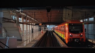 Cab Ride linea 12  de Mixcoac a Tlahuac  Metro CDMX ❤🚇 [upl. by Tommy751]