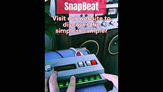 Simple Hardware Sampler  EasytoUse Sampler  Making Beats with SnapBeat sampler synth [upl. by Schafer]