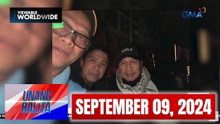 Unang Balita sa Unang Hirit SEPTEMBER 9 2024 HD [upl. by Sena]