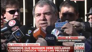 C5N  CRIMEN DE ANGELES RAWSON HABLA MIGUEL ANGEL PIERRI ANTES DE LA DECLARACION DE MANGERI [upl. by Yelruc]