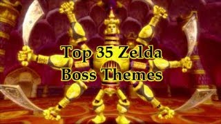 Top 35 Zelda Boss Themes 2018 [upl. by Ahsir772]