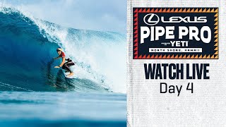 WATCH LIVE Lexus Pipe Pro presented by YETI 2024  Day 4 [upl. by Okoyk261]