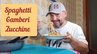 Spaghetti con Gamberetti e Zucchine [upl. by Alie256]