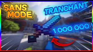 COMMENT FAIRE UNE ÉPÉE TRANCHANT 1 000 000 DANS MINECRAFT [upl. by Annaeiluj]