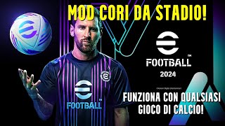 EFOOTBALL CORI DA STADIO PLAYOFF SERIE B PISA SPEZIA  CUSTOM CHANTS MOD PES FIFA [upl. by Harvey]