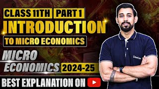 Introduction to Microeconomics  Chapter 1  Part 1  Microeconomics [upl. by Warner]