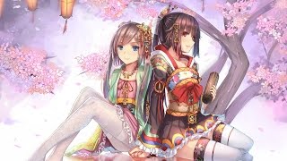 Nightcore  Yume To Hazakura Lyrics 「 Japanese Music 」 [upl. by Legra]