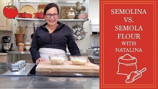 Is Semola rimacinata Flour and Semolina flour the same  Back to Basics  Natalina’s Kitchen [upl. by Maddalena]