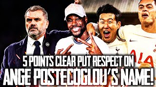 5 POINTS CLEAR PUT RESPECT ON ANGE POSTECOGLOUS NAME Crystal Palace 12 Tottenham EXPRESSIONS REACTS [upl. by Jesselyn]