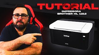 Tutorial impresora brother HL 1212w  Instalacion e Impresion por Wifi [upl. by Neilla754]