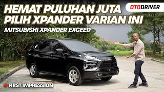 Mitsubishi Xpander Exceed 2023  First Impression  OtoDriver [upl. by Nnylkoorb751]