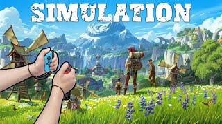 10 Best Simulation Games For Nintendo Switch 2024 [upl. by Maiga]