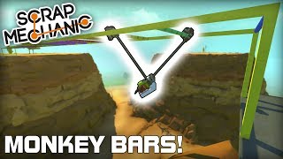 Multiplayer Monkey Bar Contraptions Scrap Mechanic 247 [upl. by Soble922]