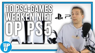 Deze PS4games kan je NIET op de PS5 spelen [upl. by Remde921]