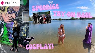 Speerise Tryon Haul CosplayHalloween 💄🛍🦇💕 [upl. by Iny]