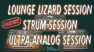 Lounge Lizard 4Strum 2Ultra Analog 2 AAS Bundle Session Gratuit ☞ 31 janvier 2019 [upl. by Nacnud]