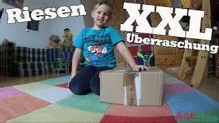 Riesen XXL Super Überraschung im Fanpost Paket von Melissa 👦 Ash5ive 🙃 Spielzeug und Kinder Kanal [upl. by Ahsyekal]