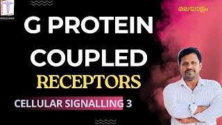 G Protein coupled Receptor Malayalam GPCR signaling pathway malayalam Receptors malayalam cAMP PLC [upl. by Cogan]