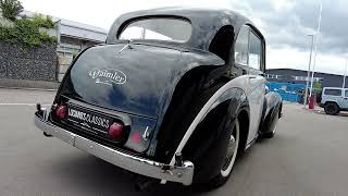 1948 Daimler DB18 Saloon Exhaust Sound [upl. by Adaurd889]