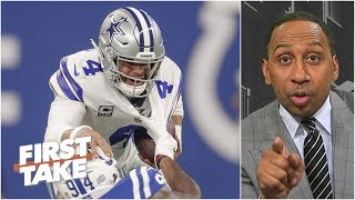 Stephen A excited by a potential Dallas Cowboys collapse  First Take [upl. by Carina]