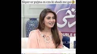 Hiba Bukhari Talk About Czn Wedding Shorts [upl. by Assinna]