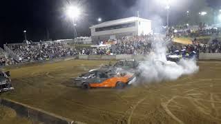 Pasco County Fair 2023 Demolition Derby Consolation Heat [upl. by Biddie]