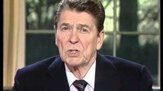 President Ronald Reagans Speech on Space Shuttle Challenger January 28 1986 [upl. by Krissy481]