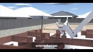 Wienerberger and Fastbrick Robotics [upl. by Ahtikal459]