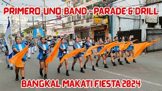 Primero Uno Band of Maragondon Cavite in Bangkal City Makati Fiesta 2024 [upl. by Wendell950]