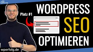 WordPress SEO optimieren 2024 Wichtige Grundlagen Top Plugins amp Einstellungen  SofortGuide [upl. by Amikan]