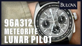 Unboxing The Bulova Lunar Pilot Meteorite 96A312 [upl. by Xeno]