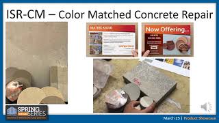 Conproco ISR CM Concrete Patching Mortar [upl. by Sew269]