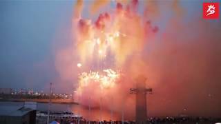 Pyromagic 2017  dymny pokaz  Szczecin [upl. by Yellehs]