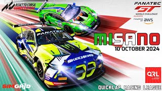 2 QRL  ACC 2023 GT3 World Challenge Europe R5  MISANO WORLD CIRCUIT🇮🇹  🎙️MTE KiMS [upl. by Nosnehpets]