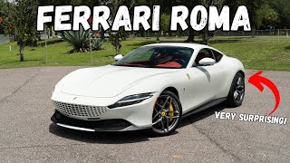 The Ferrari Roma Is The CHEAPEST New Ferrari You Can Buy  REVIEW [upl. by Ain]