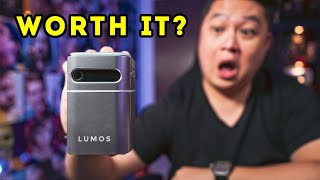 LUMOS NANO Portable Projector Review Is it Worth It [upl. by Eillat]