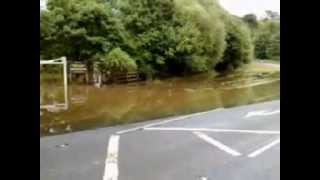 Flooding along the River Avon 23rd July 2007 [upl. by Ekalb]