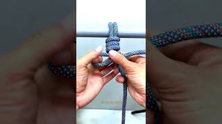 How to tie knots rope DIY at Home How to knot a tie knotrope shoelace viral diy satisfying [upl. by Nidnerb221]