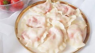 Jak zrobić najlepsze pierogi z truskawkami🍓 Przepis na idealne ciasto na pierogi [upl. by Marlie]