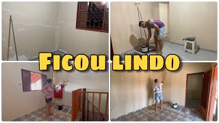 PINTAMOS A PARTE DE CIMA DO SOBRADO 🎨🖌️ [upl. by Bauske]