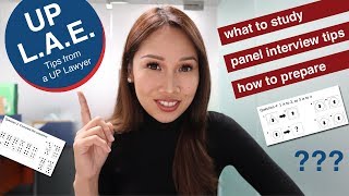 UP LAE LAW APTITUDE EXAM amp UP LAW PANEL INTERVIEW TIPS [upl. by Oreste]