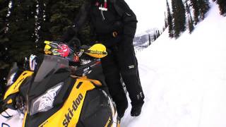 SkiDoo U Tip Sidehilling Footwork [upl. by Narda]