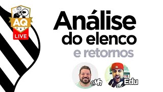 LIVE  ANÁLISE DO ELENCO DO SANTOS FC convidado EDU FUTIRINHAS [upl. by Lenee]